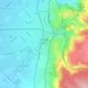 Armadale topographic map, elevation, terrain