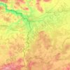 Брестский район topographic map, elevation, terrain