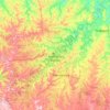 Francisco Beltrão topographic map, elevation, terrain