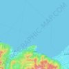 Otaru topographic map, elevation, terrain