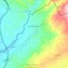 Lama de Arcos topographic map, elevation, terrain