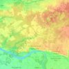 Châteauneuf-sur-Loire topographic map, elevation, terrain