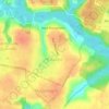 Paratibe topographic map, elevation, terrain