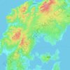 Anamizu topographic map, elevation, terrain