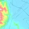 Mount Surround topographic map, elevation, terrain