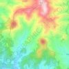 Kalirejo topographic map, elevation, terrain