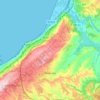 Maierato topographic map, elevation, terrain