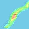 Pulau Masela topographic map, elevation, terrain
