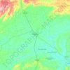 Agrestina topographic map, elevation, terrain
