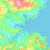 Burgas topographic map, elevation, terrain