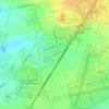 Vendeville topographic map, elevation, terrain