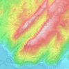Beatenberg topographic map, elevation, terrain