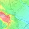 Salussola topographic map, elevation, terrain