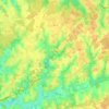 Le Fay topographic map, elevation, terrain