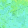 Bedfont Lakes South Side. topographic map, elevation, terrain