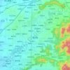 柞村镇 topographic map, elevation, terrain