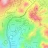 Mi Perú topographic map, elevation, terrain