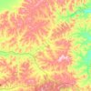 免渡河农场 topographic map, elevation, terrain