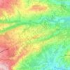 Catignano topographic map, elevation, terrain