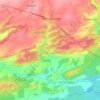 Merlemont topographic map, elevation, terrain