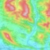 Ezcabarte topographic map, elevation, terrain