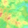 Куты topographic map, elevation, terrain