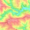 Красный Сулин topographic map, elevation, terrain