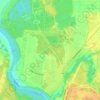 Hoža topographic map, elevation, terrain
