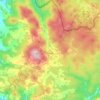 Sandl topographic map, elevation, terrain