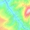 Neihart topographic map, elevation, terrain