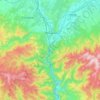 Tălmaciu topographic map, elevation, terrain