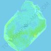 Simisa Island topographic map, elevation, terrain