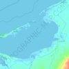 Laguna de Términos topographic map, elevation, terrain