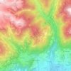Telve di Sopra topographic map, elevation, terrain