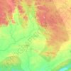 Simdega topographic map, elevation, terrain