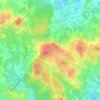 Beaulieu topographic map, elevation, terrain