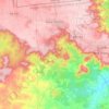 Nova Floresta topographic map, elevation, terrain