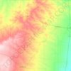 Duval County topographic map, elevation, terrain