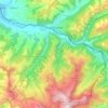 Trubschachen topographic map, elevation, terrain