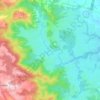 Rocksberg topographic map, elevation, terrain