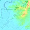 Ixhuatlán del Sureste topographic map, elevation, terrain