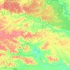 Parroquia Palma Roja topographic map, elevation, terrain