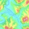 Ilnyk topographic map, elevation, terrain
