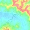 La Guásima topographic map, elevation, terrain