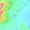 Vallermosa topographic map, elevation, terrain