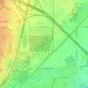 Gorman topographic map, elevation, terrain