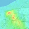 Ince topographic map, elevation, terrain