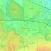Новоселье topographic map, elevation, terrain