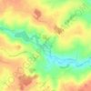 Brent Eleigh topographic map, elevation, terrain