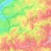 Feytiat topographic map, elevation, terrain